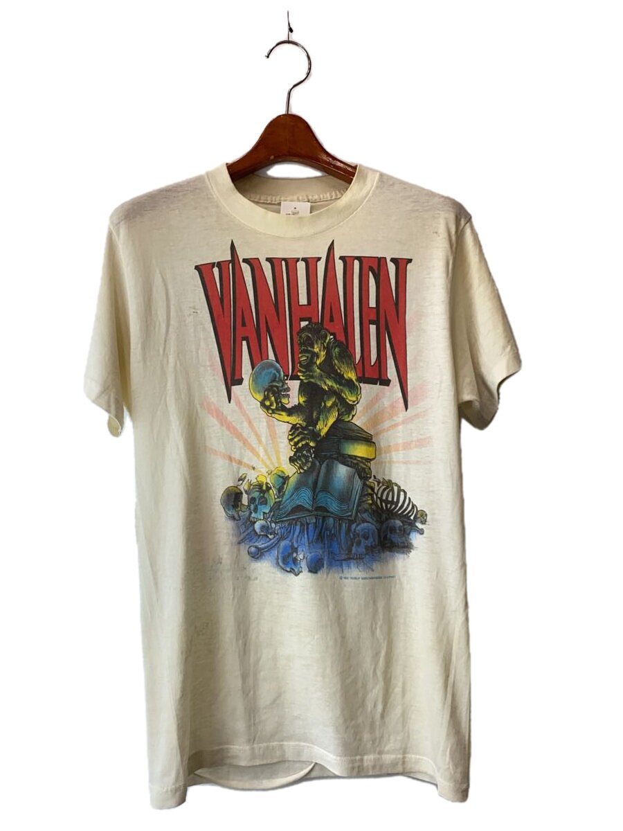 【中古】Spring Ford CLASSIC◆VAN HALEN/MONSTERS OF ROCK/SUMMER88/プルオーバー/L/綿織物/BEG【メンズウェア】