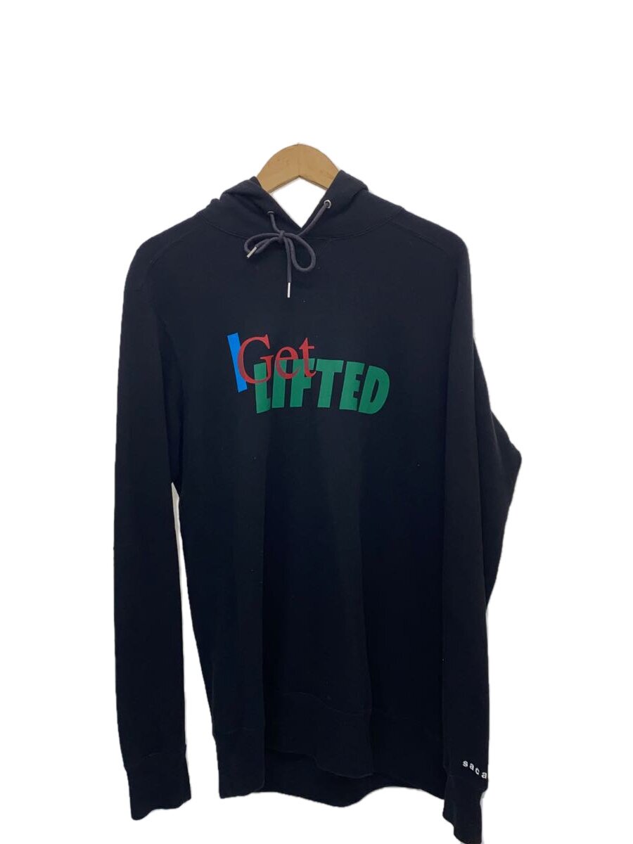 【中古】sacai◆パーカー/3/22SS/綿織物/BLK/22-0358S//【メンズウェア】
