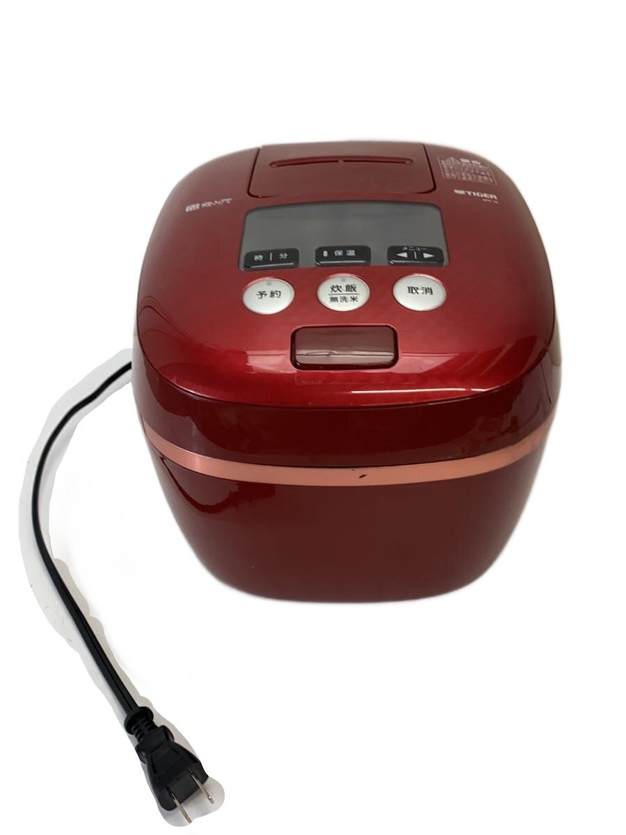 【中古】TIGER◆炊飯器 炊きたて JPC-G100-RC [赤いこと粘土]//【家電・視覚的・オーディオ】