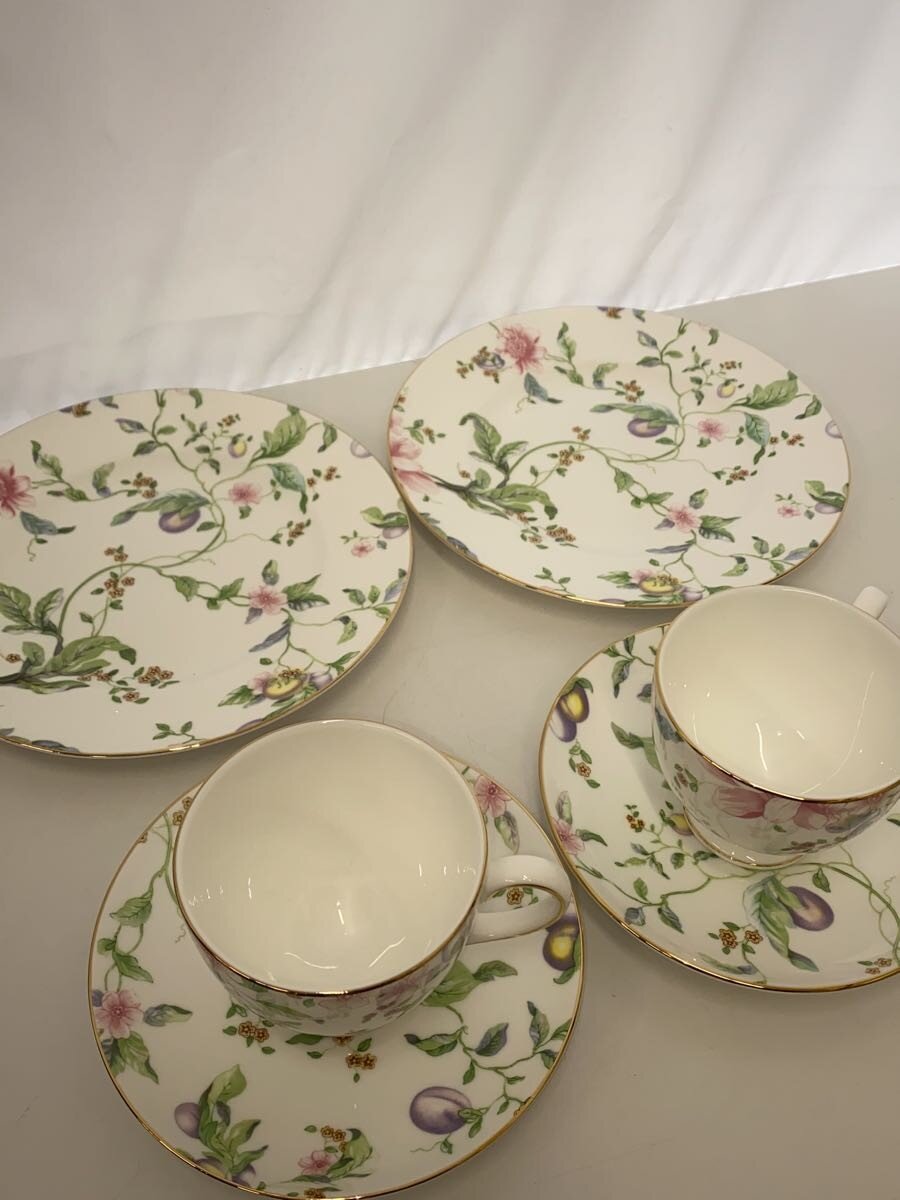 【中古】WEDGWOOD◆優勝杯\u0026平円盤/6点仕掛ける/WHT/スウィートプラム//【勝手もと設備】