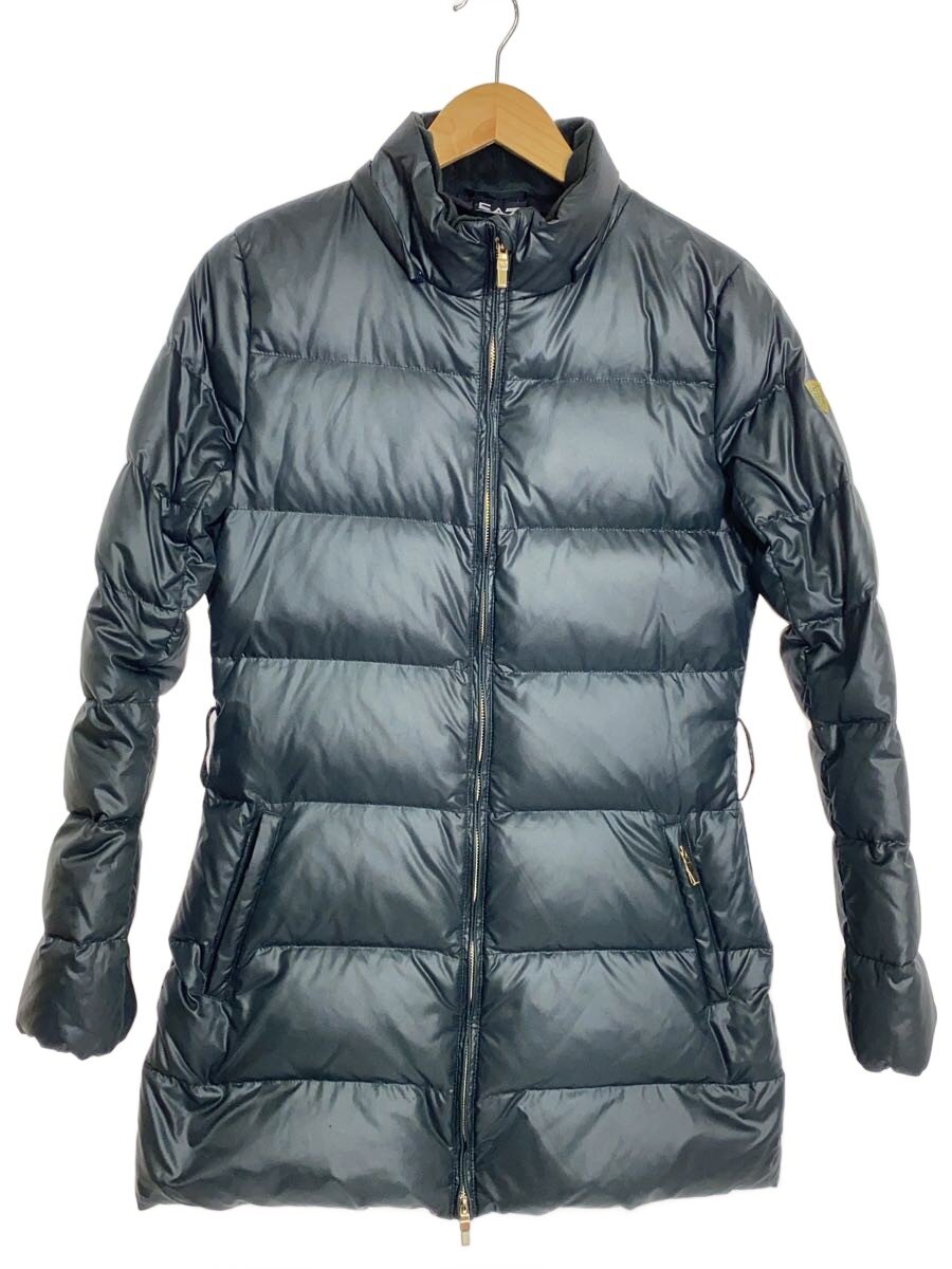 【中古】EA7 EMPORIO ARMANI◆ダウンジャケット/M/ポリエステル/BLK/無地/5a381 281431/黒【レディースウェア】|2nd STREET 店