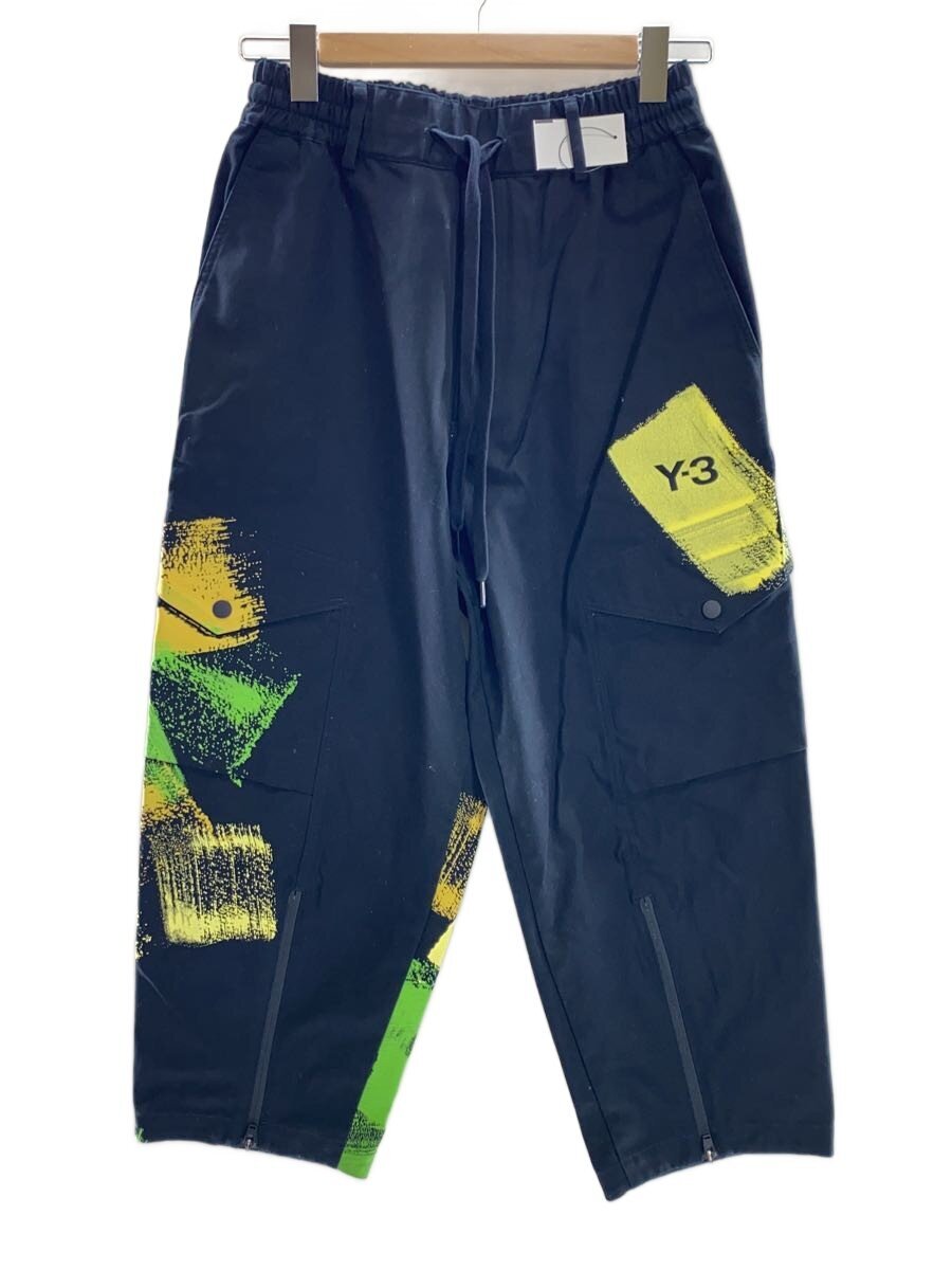 【中古】Y-3◆カーゴパンツ/XS/綿織物/BLK/IP7950【メンズウェア】