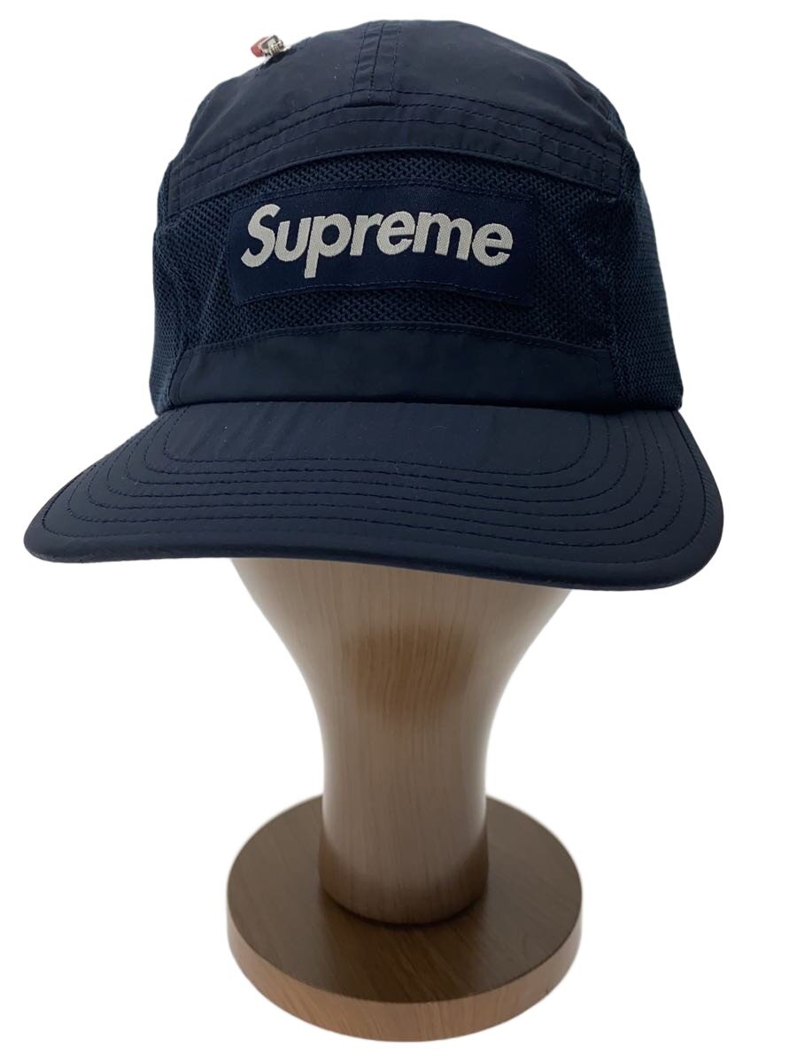 【中古】Supreme◆旗がしら/--/ポリエステル/NVY/メンズ/Zip Mesh Camp Cap【服飾雑貨他】