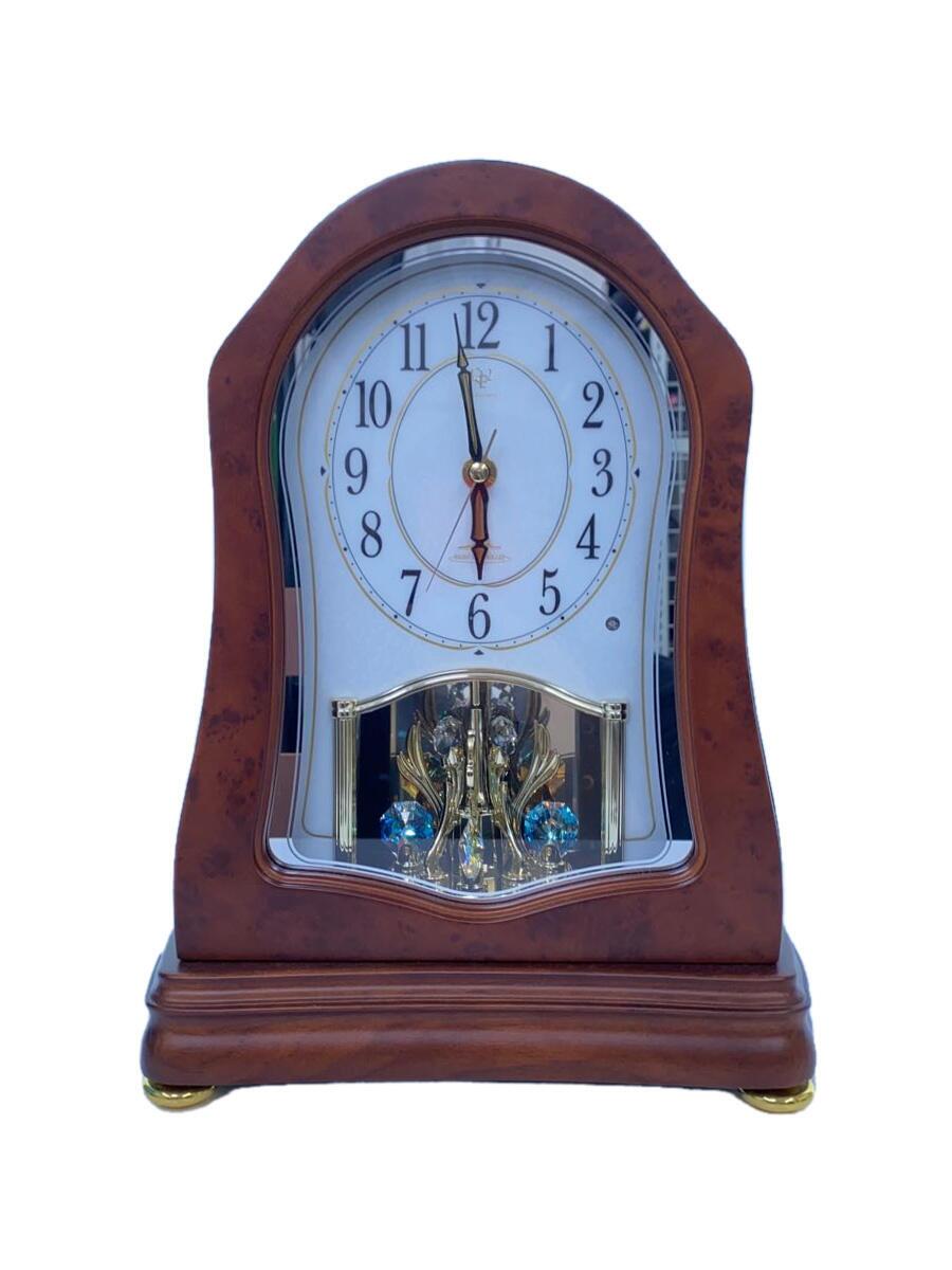 楽天市場】リズム時計工業 クイーンエリザベス 2 置時計 QE2-R36