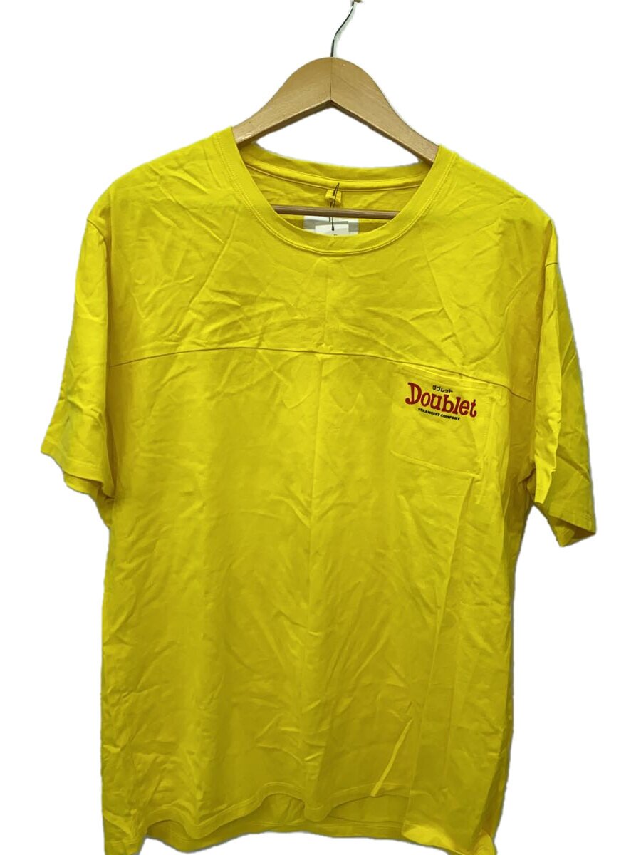 【中古】doublet◆プルオーバー/L/綿織物/YLW/20AW65WM05【メンズウェア】