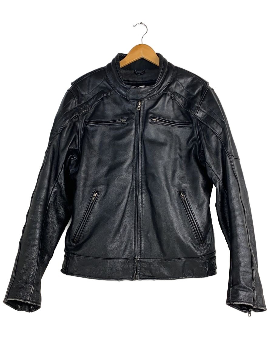 【中古】HARLEY DAVIDSON◆Reflective Skull Leather Jacket/M/レザー/ブラック/98099-07VM【メンズウェア】|2nd STREET 店