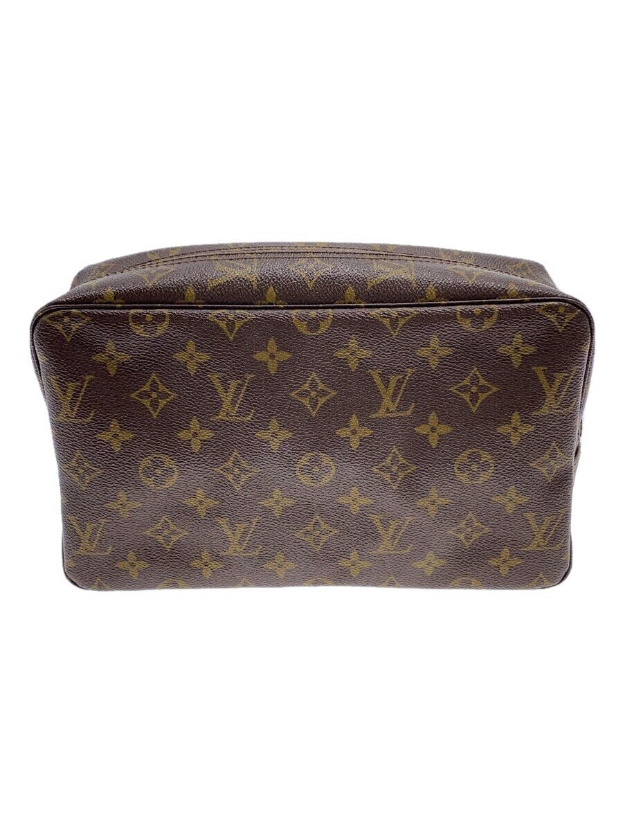 【中古】LOUIS VUITTON◆合切袋/PVC/BRW/モノグラム【御徒面子】