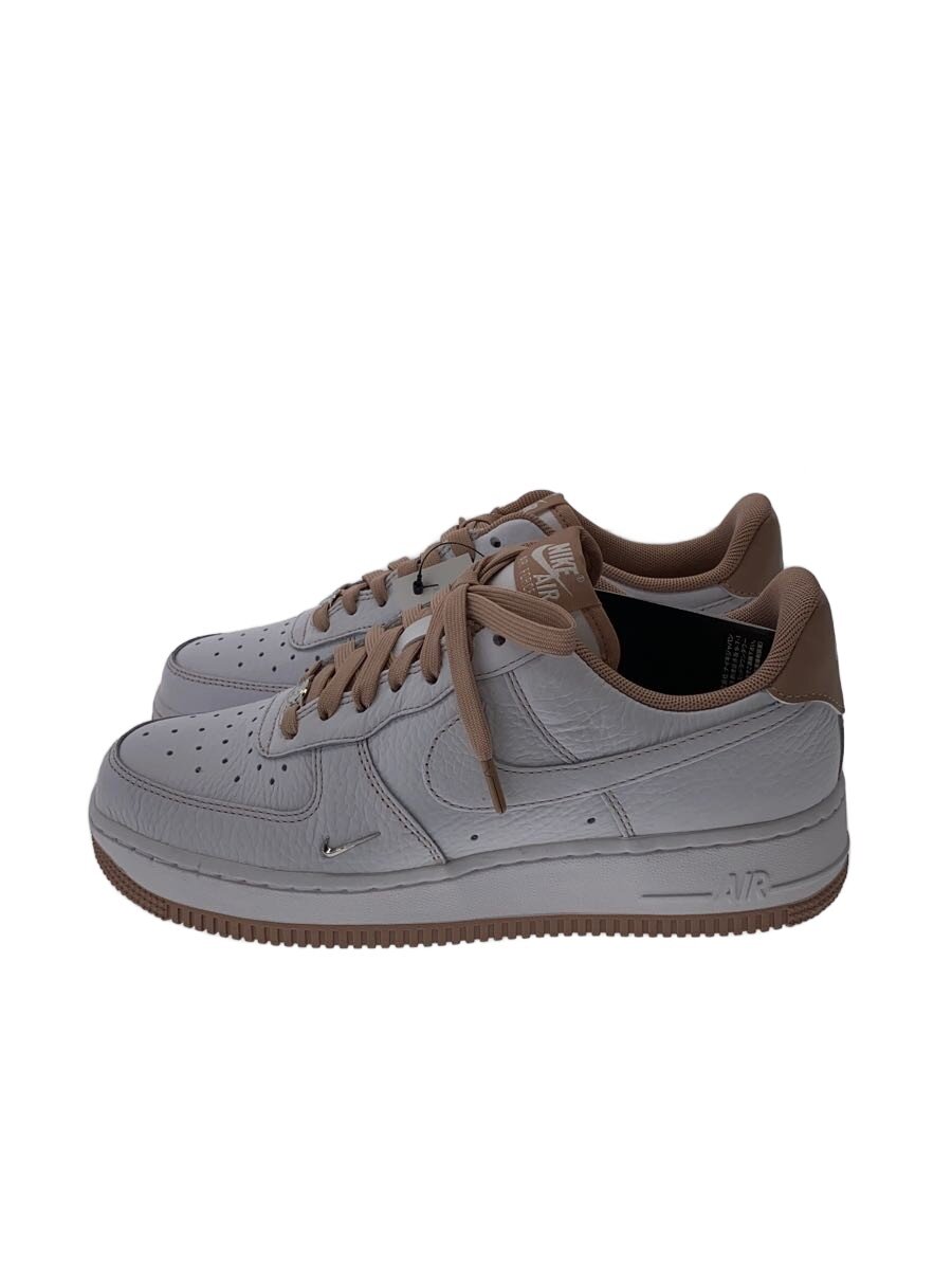 【中古】NIKE◆AIR FORCE 1 07 MINI JEWEL/24.5糎/WHT/PVC【シューズ】