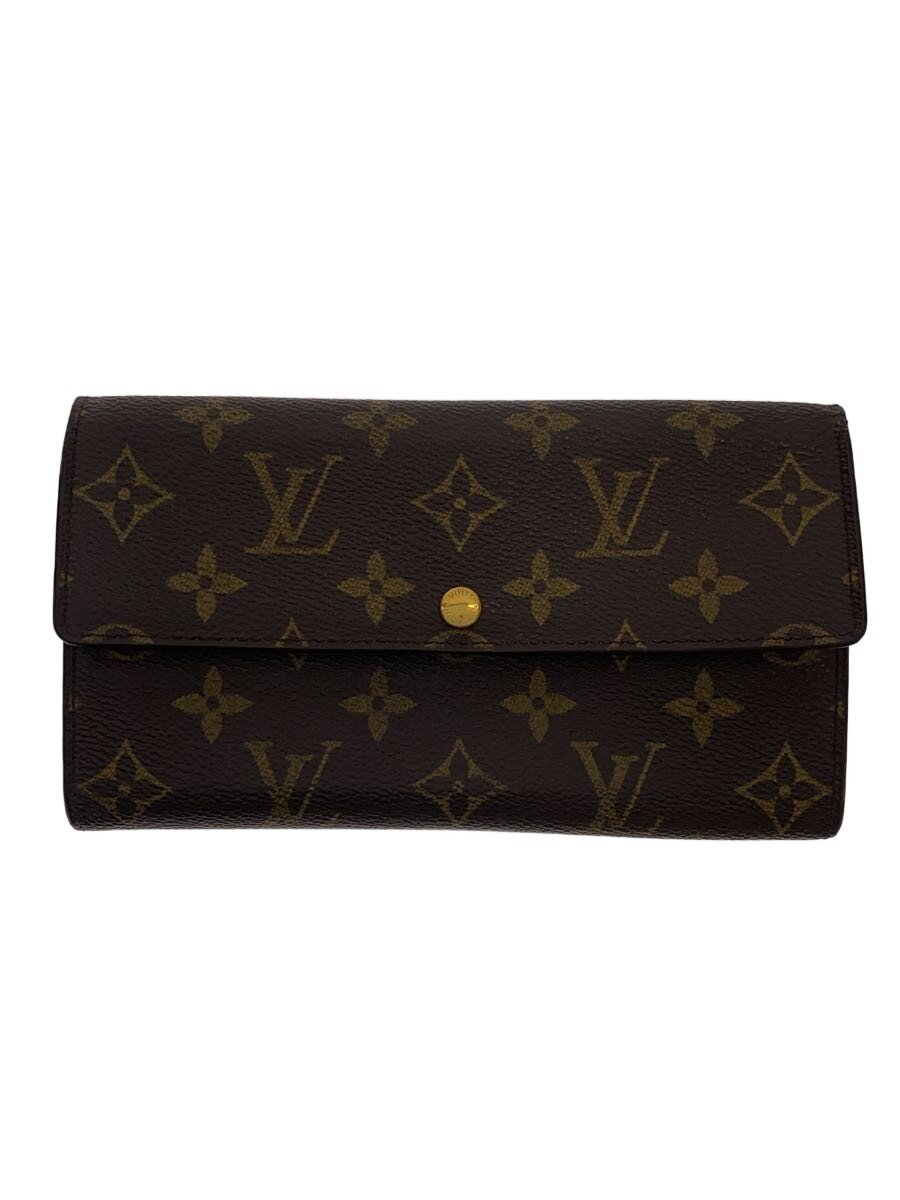 【中古】LOUIS VUITTON◆2)ポシェット・ポルト・モネ・クレディ_モノグラム・キャンバス/PVC/BRW/メンズ【服飾雑貨他】 11,070円