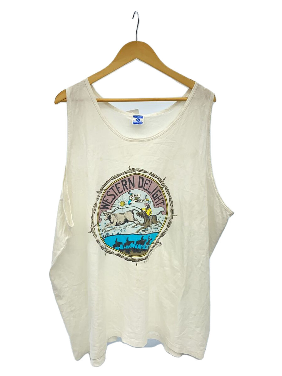 【中古】POWELL◆貯蔵タンクいの一番/XXL/綿織物/WHT/無地【メンズウェア】