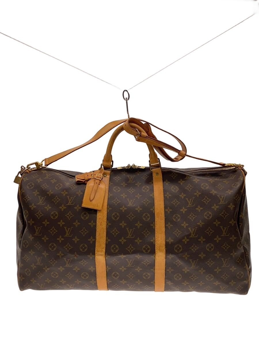【中古】LOUIS VUITTON◆キーポル60_モノグラム・帆布/PVC/BRW【御徒面子】