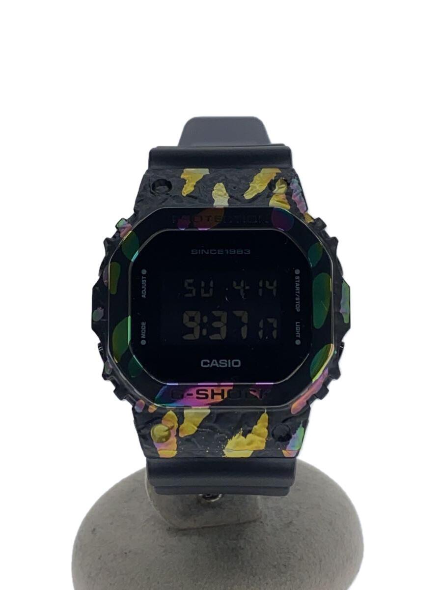 【中古】CASIO◆石英ウオッチ_G-SHOCK/デジタル/BLK/BLK【服飾雑貨他】