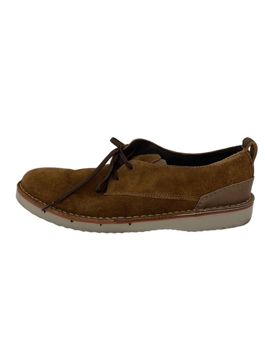 【中古】Clarks◆Capler Plain/シューズ/26cm/BRW/スウェード/15522【シューズ】|2nd STREET 店