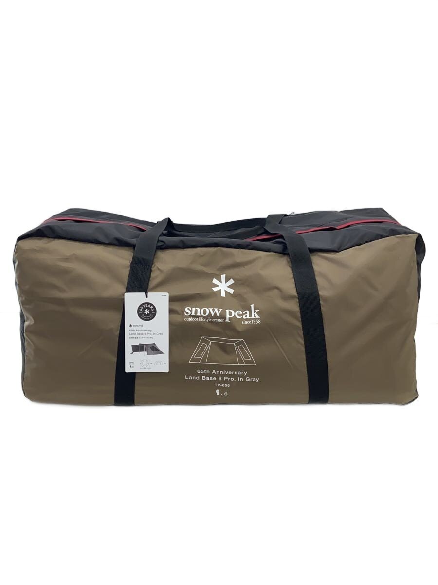 【中古】snow peak◆65周年記念/ランドベース6Pro/テント/4~6人用/KHK/TP-656IR【スポーツ】