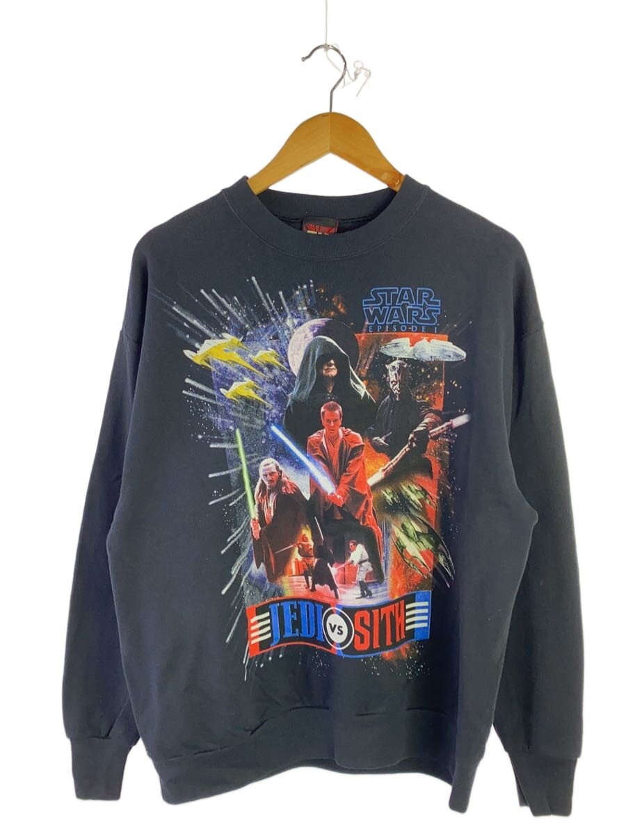 【中古】starwars◆episode1/JEDIvsSITH/汗水/L/綿織物/BLK/刷り上げる//【メンズウェア】
