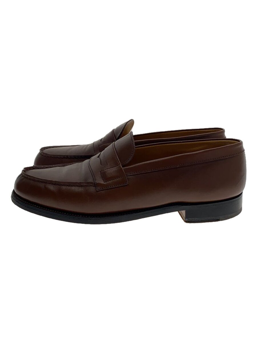 【中古】J.M.WESTON◆180 SIGNATURE LOAFER/名書き/大きさ6B/置き目毛革/BRW//【シューズ】