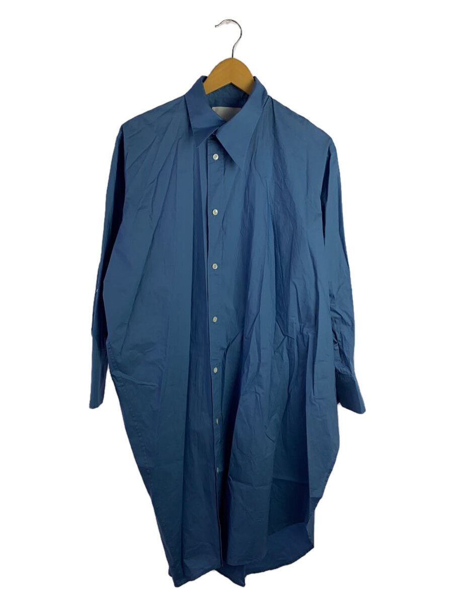 【中古】BASE MARK◆長袖ワンピース/S/コットン/BLU/無地【レディースウェア】｜2ｎｄ STREET 店