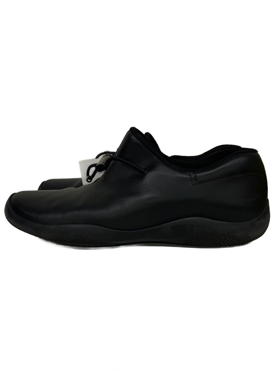 【中古】PRADA◆ローカットスニーカー/--/BLK/レザー/PS0742/9 1/2/レザースニーカー【シューズ】｜2ｎｄ STREET 店