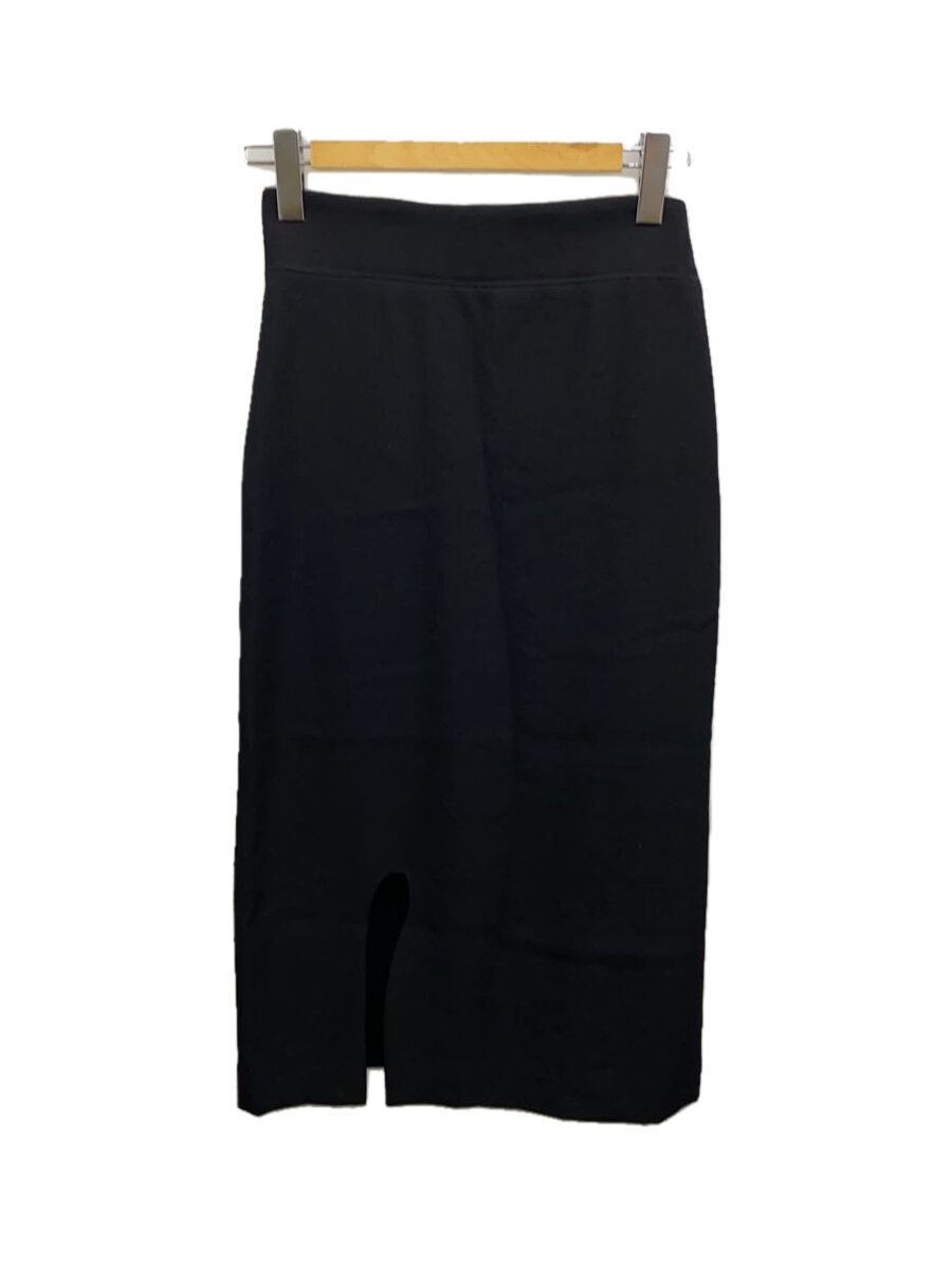 【中古】YOHJI YAMAMOTO◆ロングスコート/1/羊毛/BLK【レディース御召しもの】