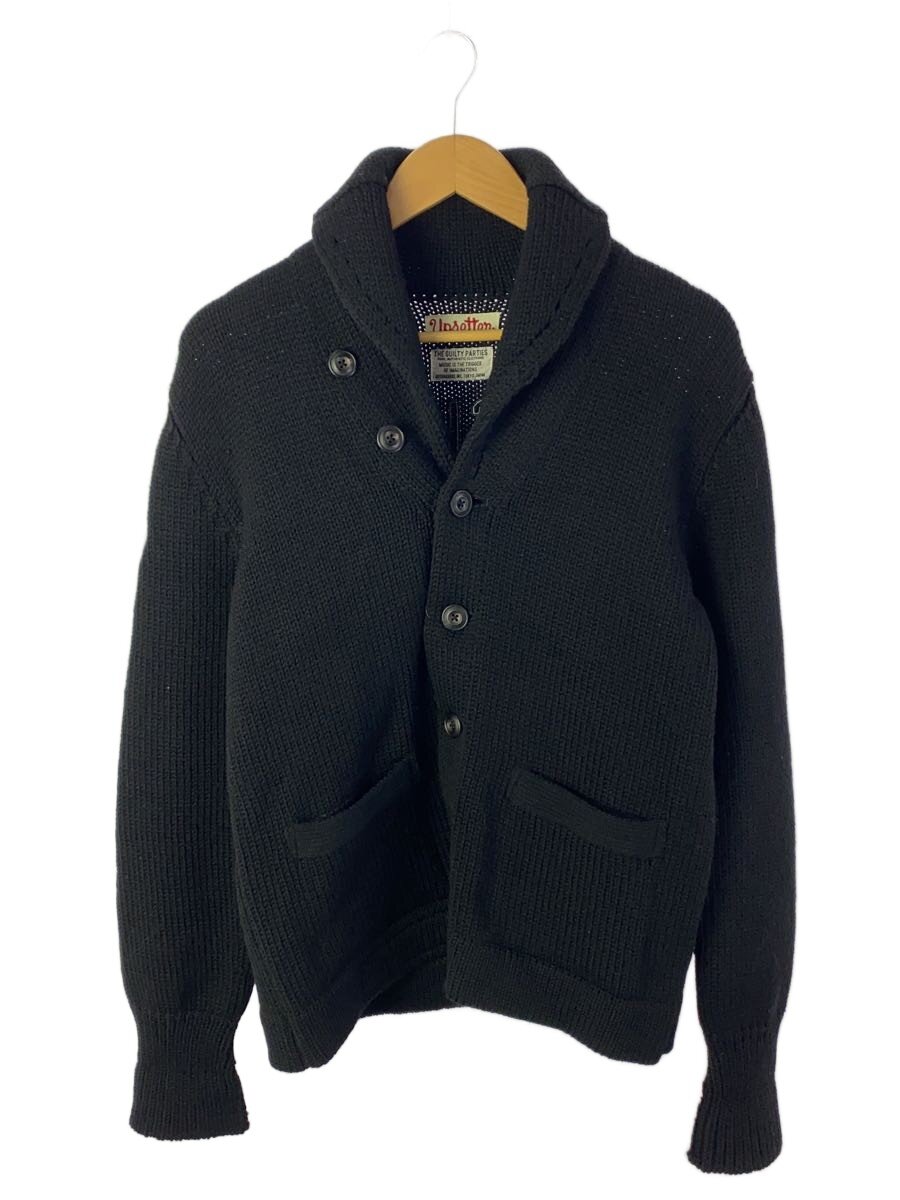 【中古】WACKO MARIA◆ジレー(朦々たる)/M/羊毛/BLK/13aw-knt-25【メンズウェア】