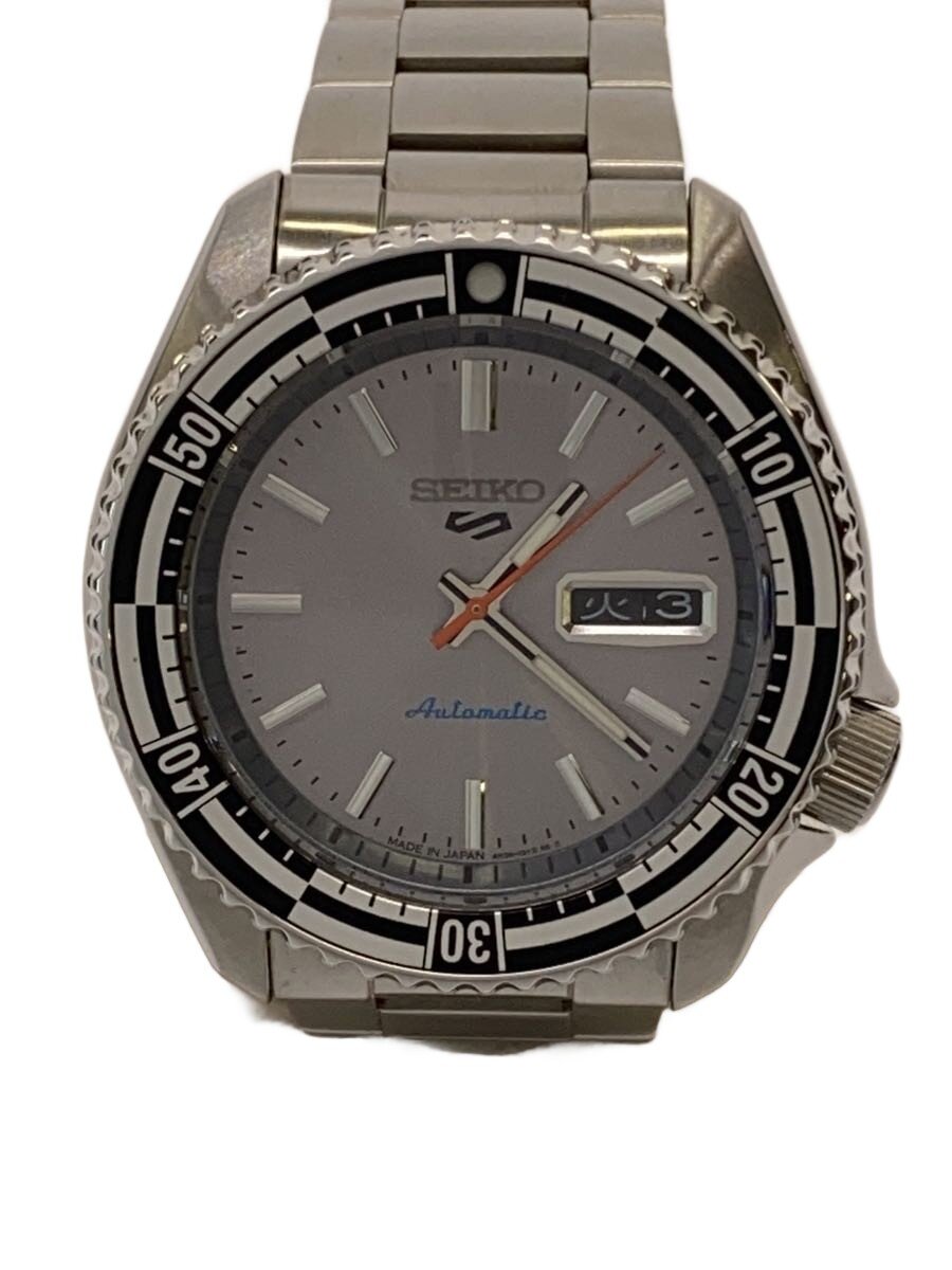 【中古】SEIKO◆自動巻腕時計/アナログ/ステンレス/SLV/SLV/4R36-15E0/SEIKO 5 SPORT【服飾雑貨他】|2nd STREET 店