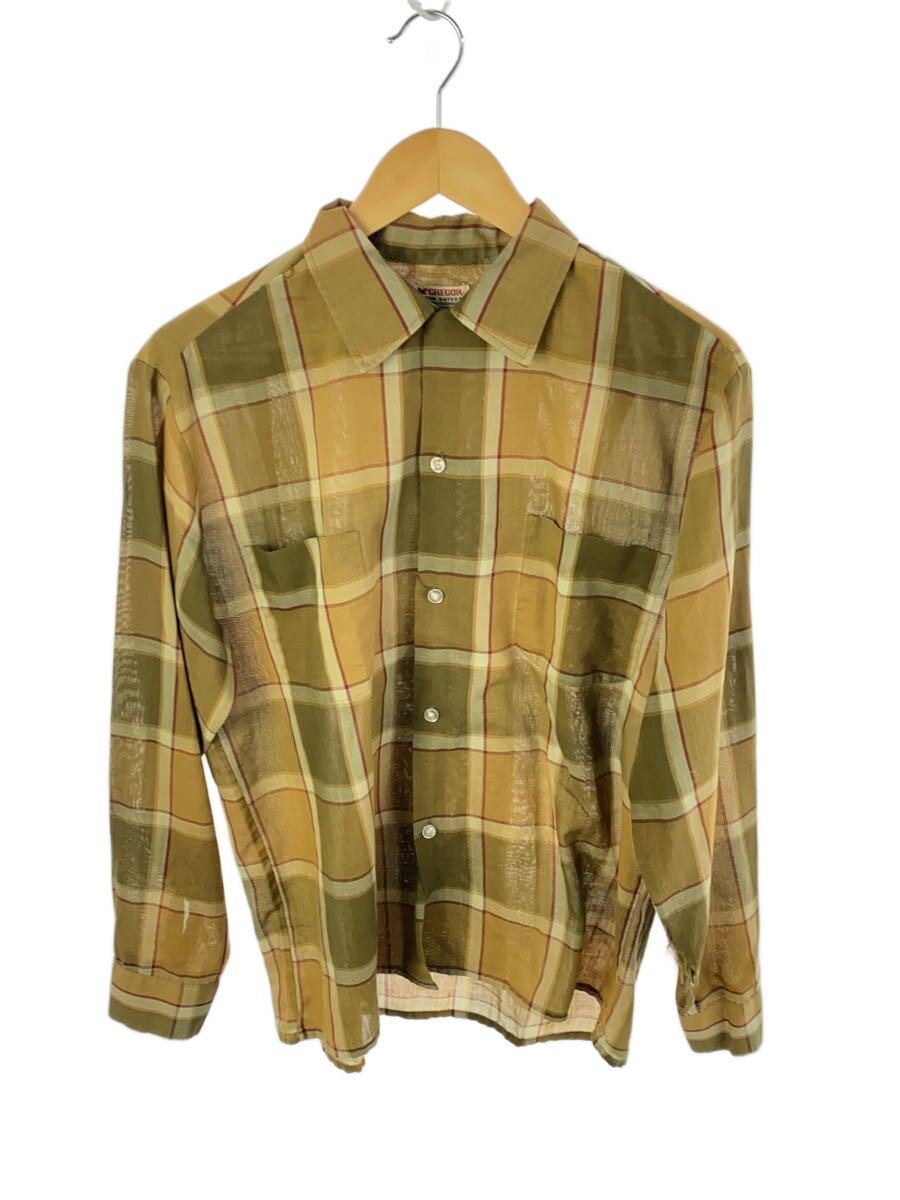 【中古】McGREGOR◆長袖プルオーバー/M/ポリエステル/BRW/照合のしるし【メンズウェア】