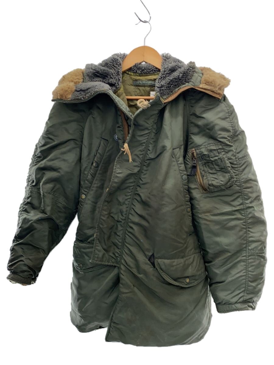 【中古】U.S.AIR FORCE◆60s/US AIR FORCE/N-3B/航空上衣/ナイロン/KHK【メンズウェア】