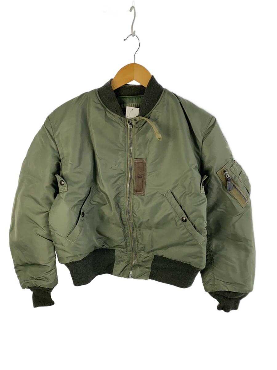 【中古】Buzz Rickson’s◆フライトジャケット/S/ナイロン/KHK/無地/BR10981//【メンズウェア】|2nd STREET 店