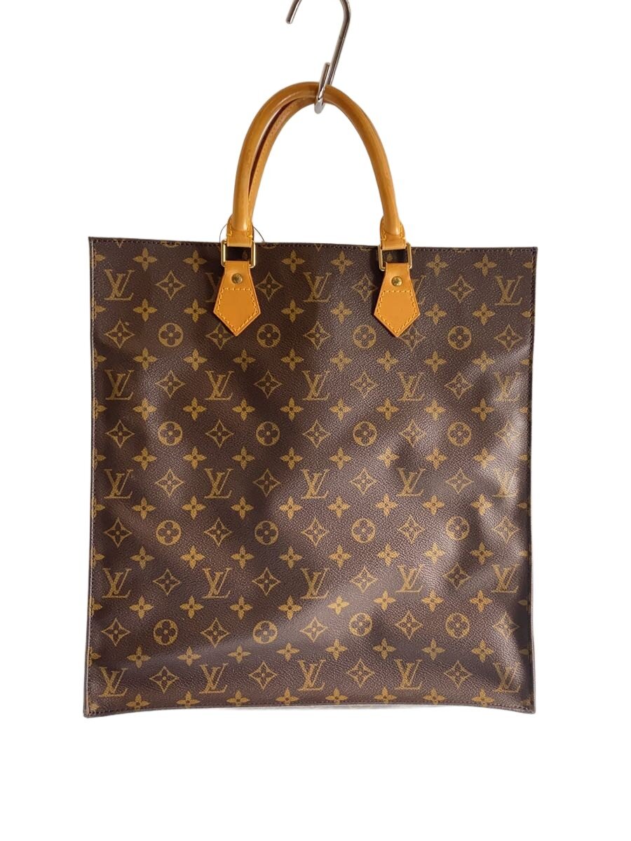 【中古】LOUIS VUITTON◆1)サック・プラ_モノグラム・キャンバス/PVC/BRW【バッグ】｜2ｎｄ STREET 店