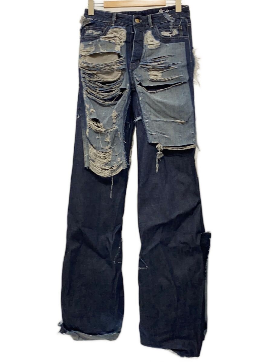 【中古】SWAMPGOD/ボトム/32/コットン/IDG/DESTROYED/ダメージ/裾汚れ、ほつれ有【メンズウェア】|2nd STREET 店