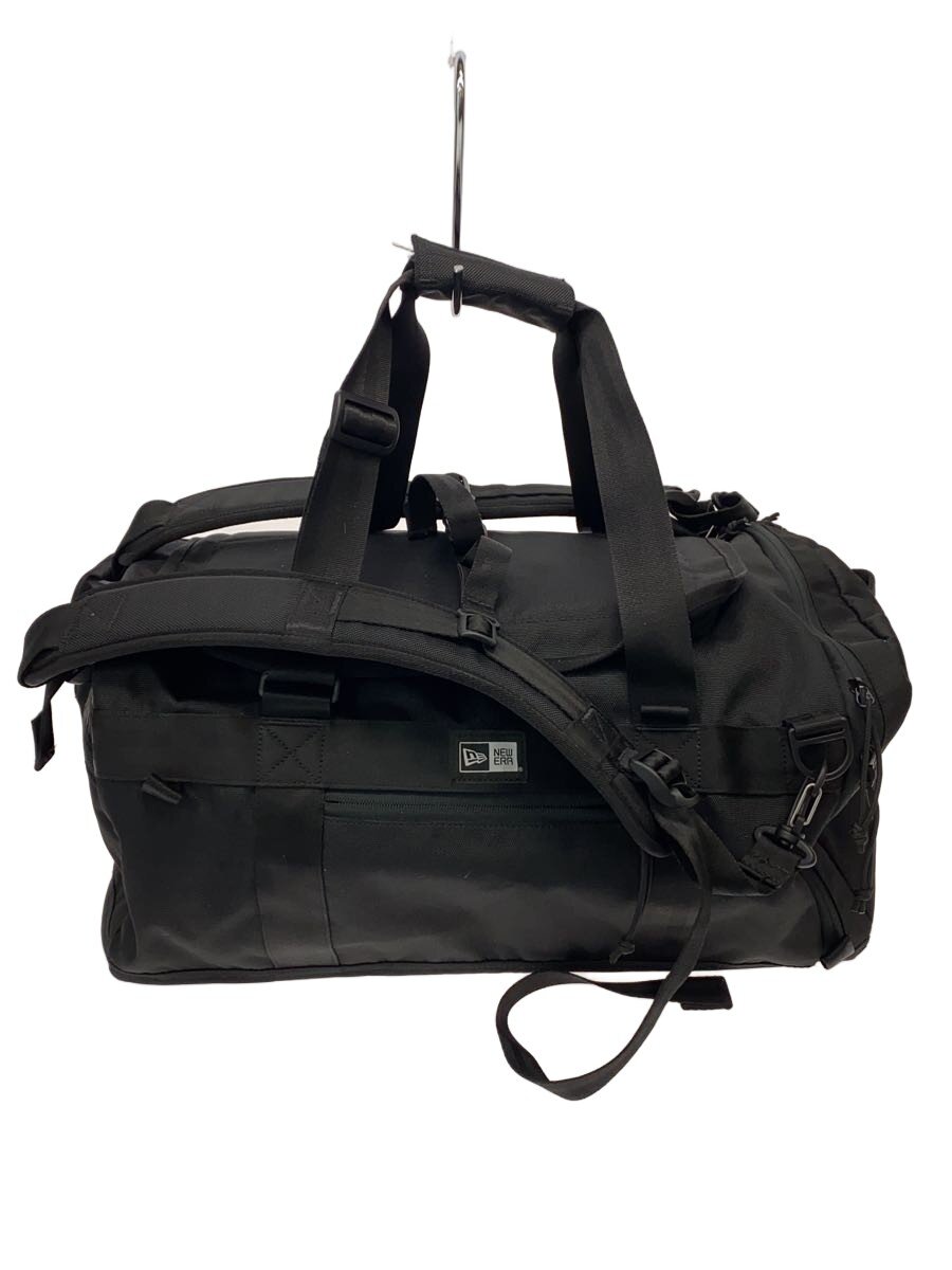 【中古】NEW ERA◆ボストンバッグ/ポリエステル/BLK/GLNB0000571【御徒面子】