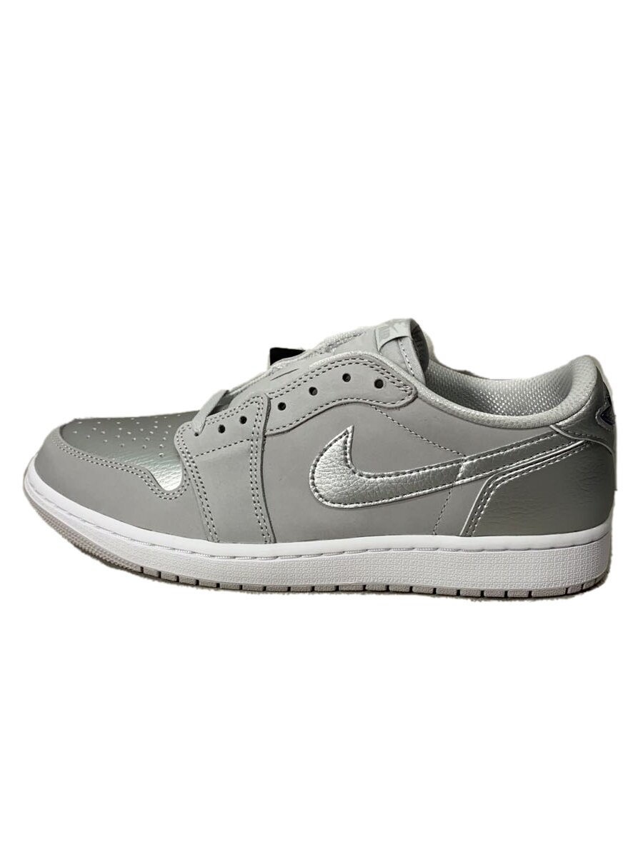 【中古】NIKE◆AIR JORDNA 1 LOW OG_エアジョーダン 1 ロー OG/28cm/SLV【シューズ】｜2ｎｄ STREET 店