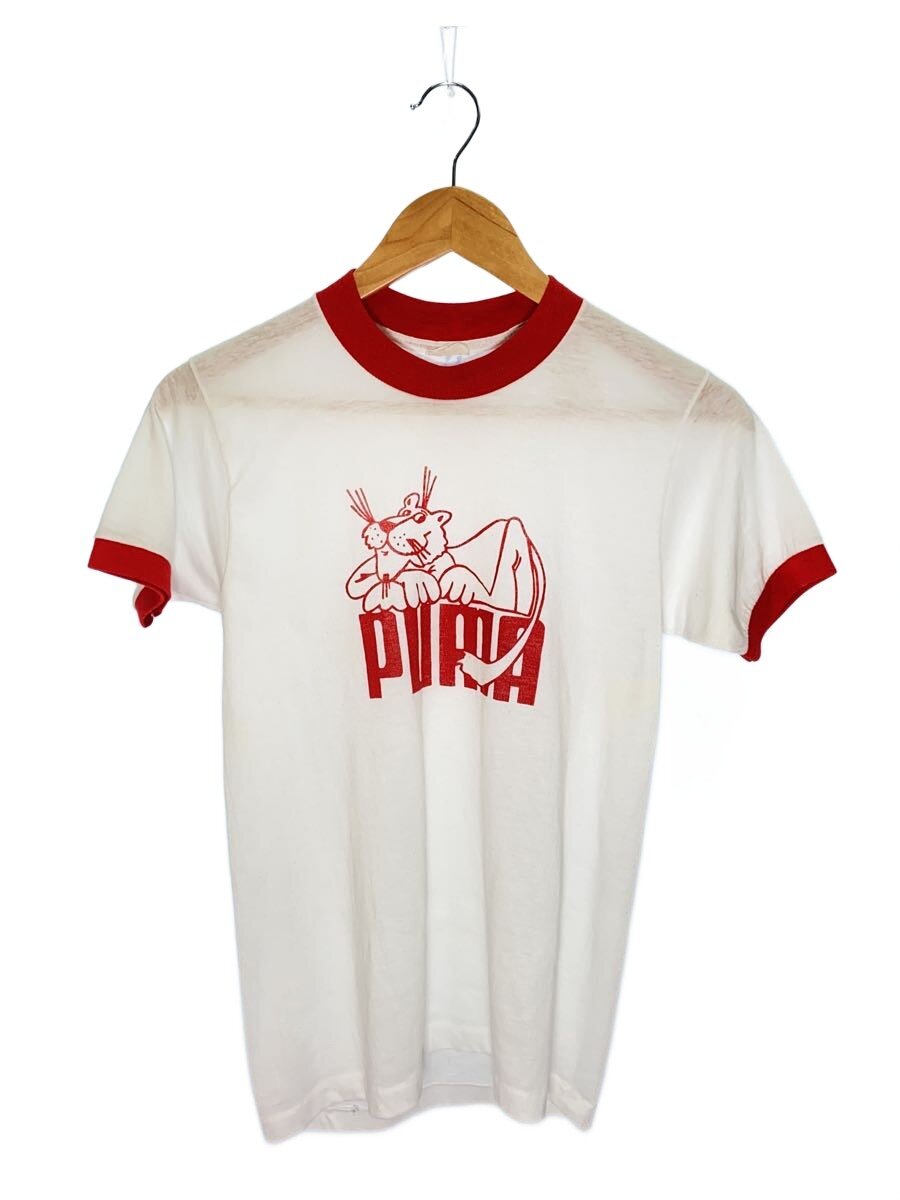 【中古】80s/リンガーTシャツ/Tシャツ/ホワイト/ピンクパンサー【メンズウェア】｜2ｎｄ STREET 店