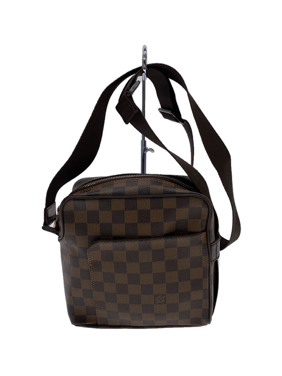 【中古】LOUIS VUITTON◆オラフPM_ダミエ・エベヌ_BRW/PVC/ブラウン//【バッグ】｜2ｎｄ STREET 店