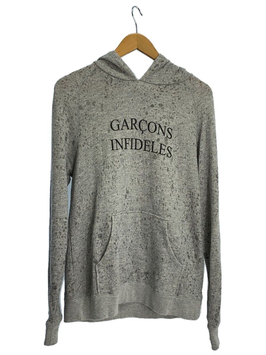 【中古】GARCONS INFIDELES/パーカー/S/綿織物/GRY//【メンズウェア】