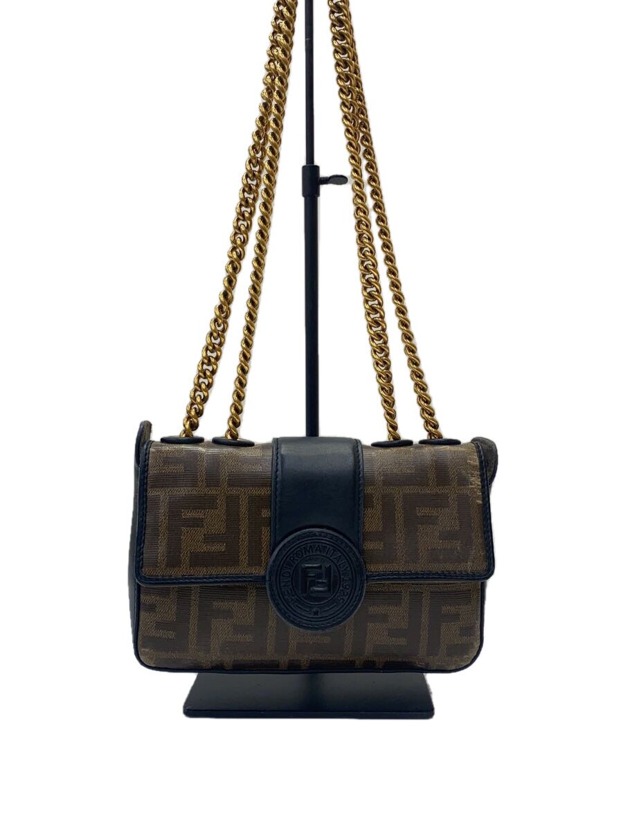 【中古】FENDI◆ショルダーバッグ/--/BRW/8BT308【御徒面子】