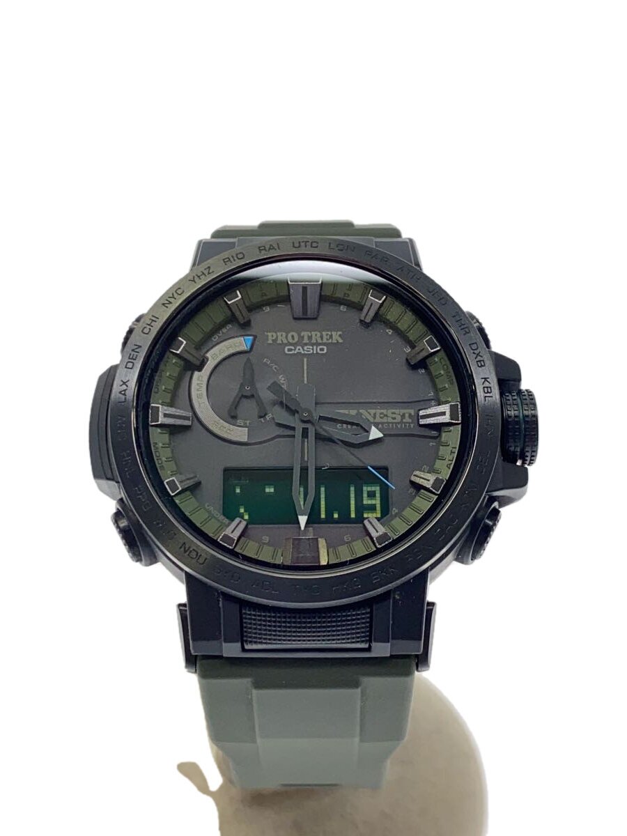 【中古】PROTREK◆ソーラー腕時計/デジアナ/SS/PRW-60ECA-1AJR【服飾雑貨他】|2nd STREET 店