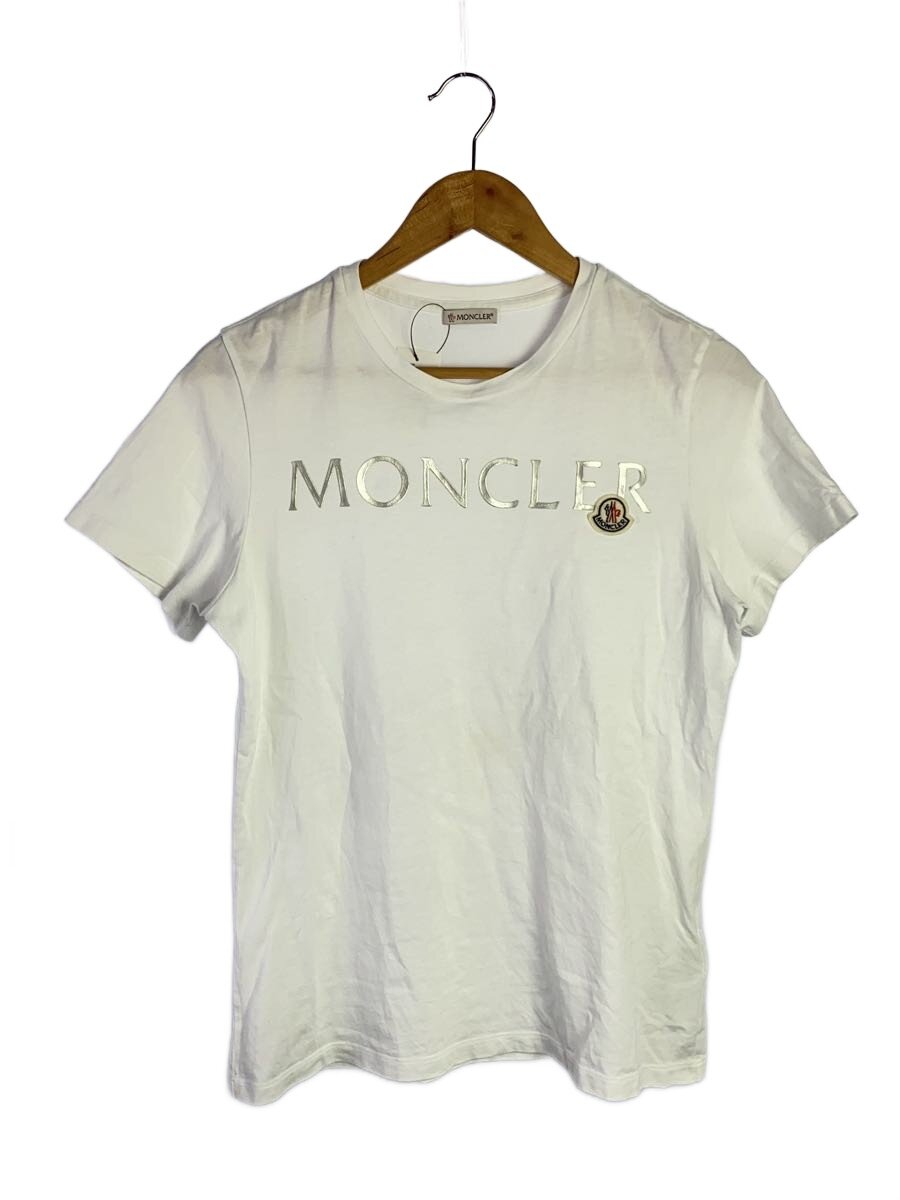 【中古】MONCLER◆プルオーバー/S/綿織物/WHT/F10938C71510【メンズウェア】