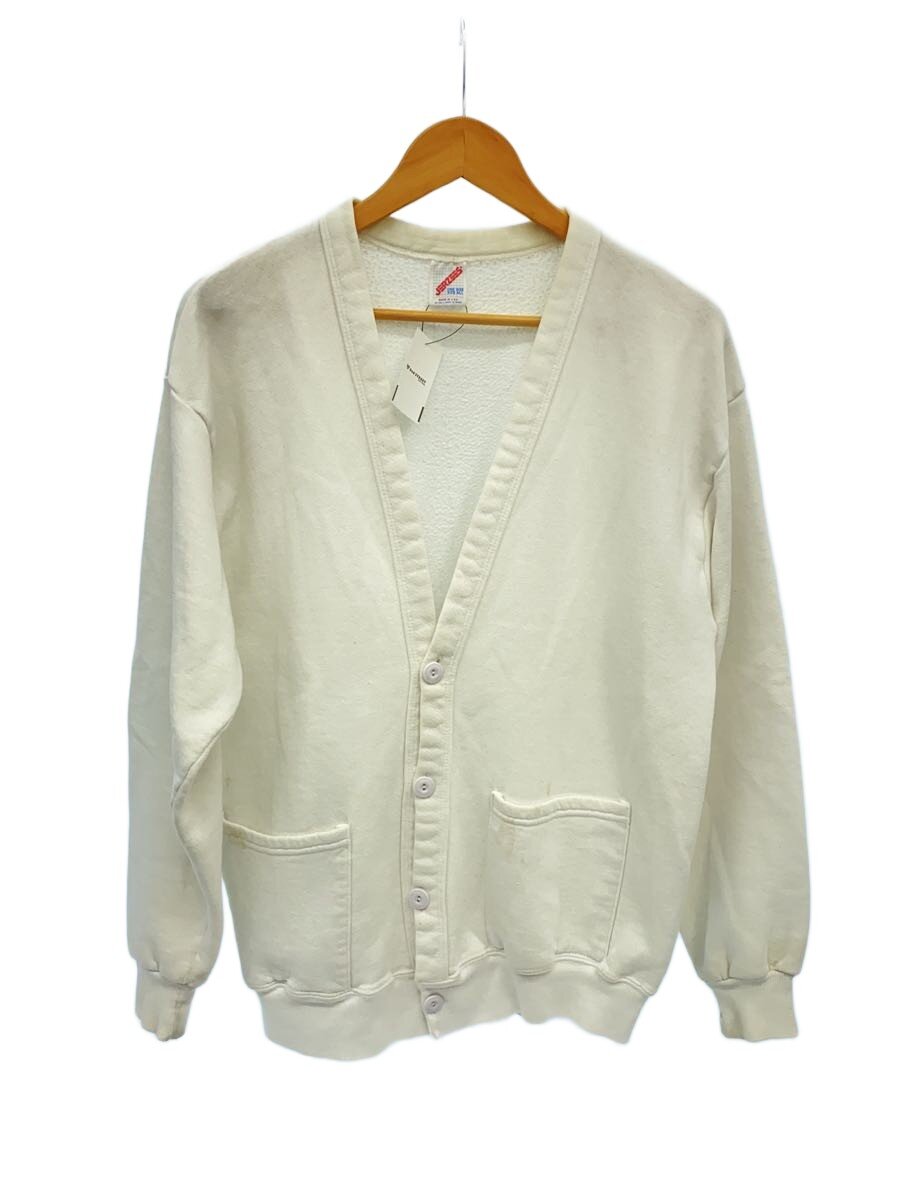 【中古】JERZEES◆スウェットカーディガン/one/コットン/80s/汚れ有/USA製/汚れ有//【メンズウェア】|2nd STREET 店