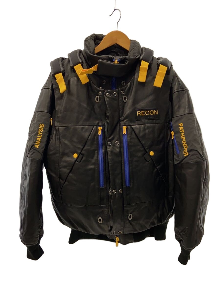 【中古】AVIREX◆上衣/--/羊革/BLK/無地/6111055【メンズウェア】