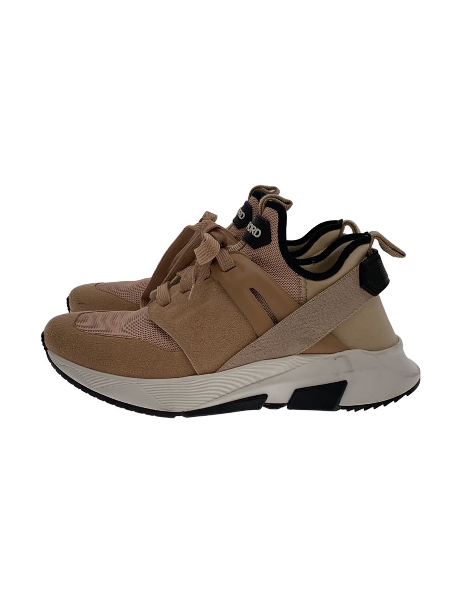 【中古】TOM FORD◆ローカットスニーカー/38/BEG/W2818N【シューズ】