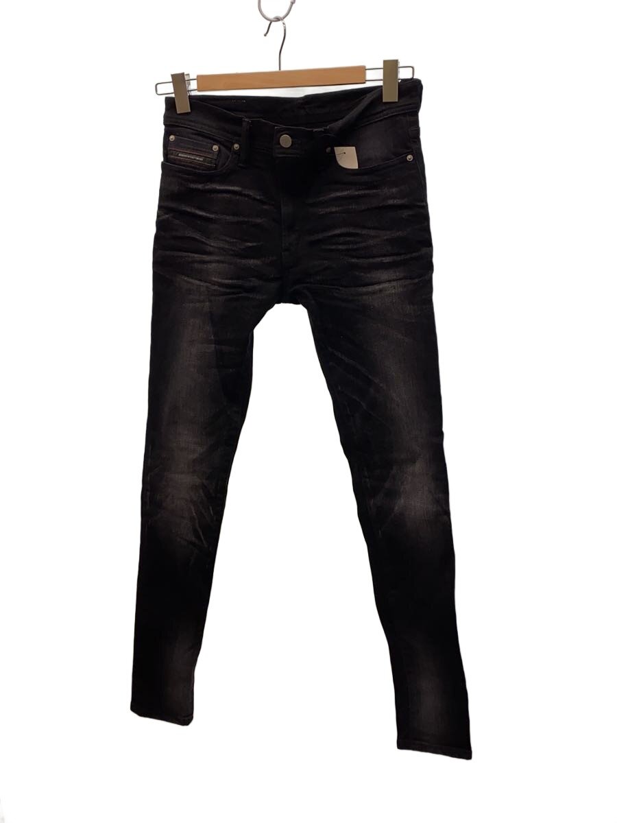 【中古】RESOUND CLOTHING◆スキニーパンツ/1/綿織物/BLK/無地/ベーシック－SSK-004【メンズウェア】
