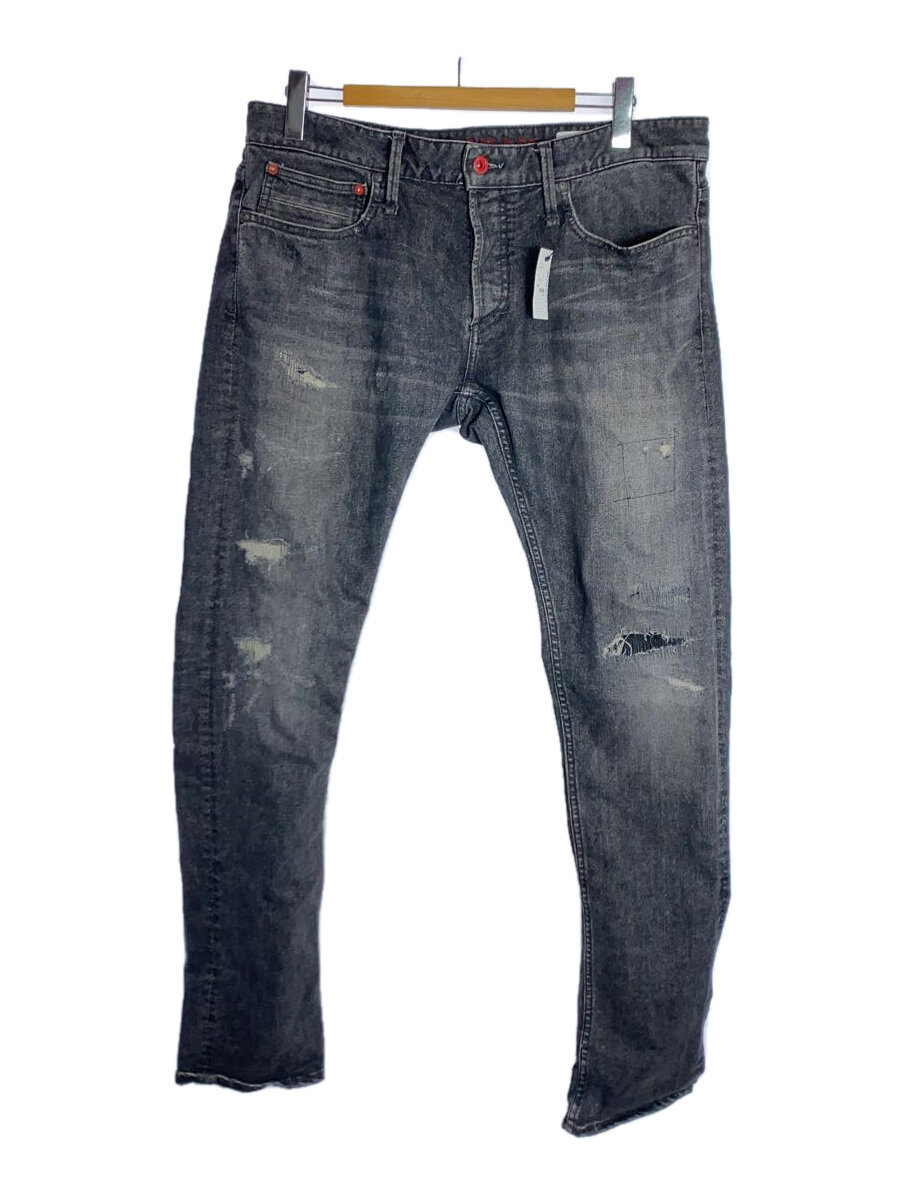 【中古】DENHAM◆24SS/RAZOR/SLIM FIT/ストレートパンツ/36/デニム/BLK/01-24-01-11-082//【メンズウェア】|2nd STREET 店