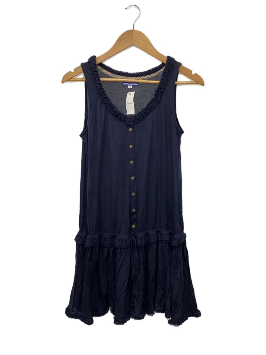【中古】BURBERRY BLUE LABEL◆ノースリーブ衣裳/38/--/NVY/E1J49-385-29【レディース御召しもの】