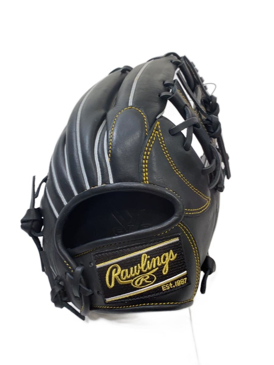 【中古】Rawlings◆野球用品/右利き用/BLK/GR6HTN62/内野手用/軟式/11.5/ブラック/黒【スポーツ】