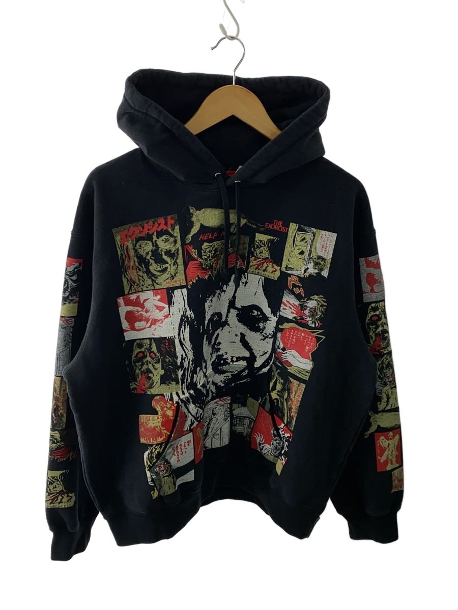 【中古】Supreme◆パーカー/M/綿織物/BLK【メンズウェア】