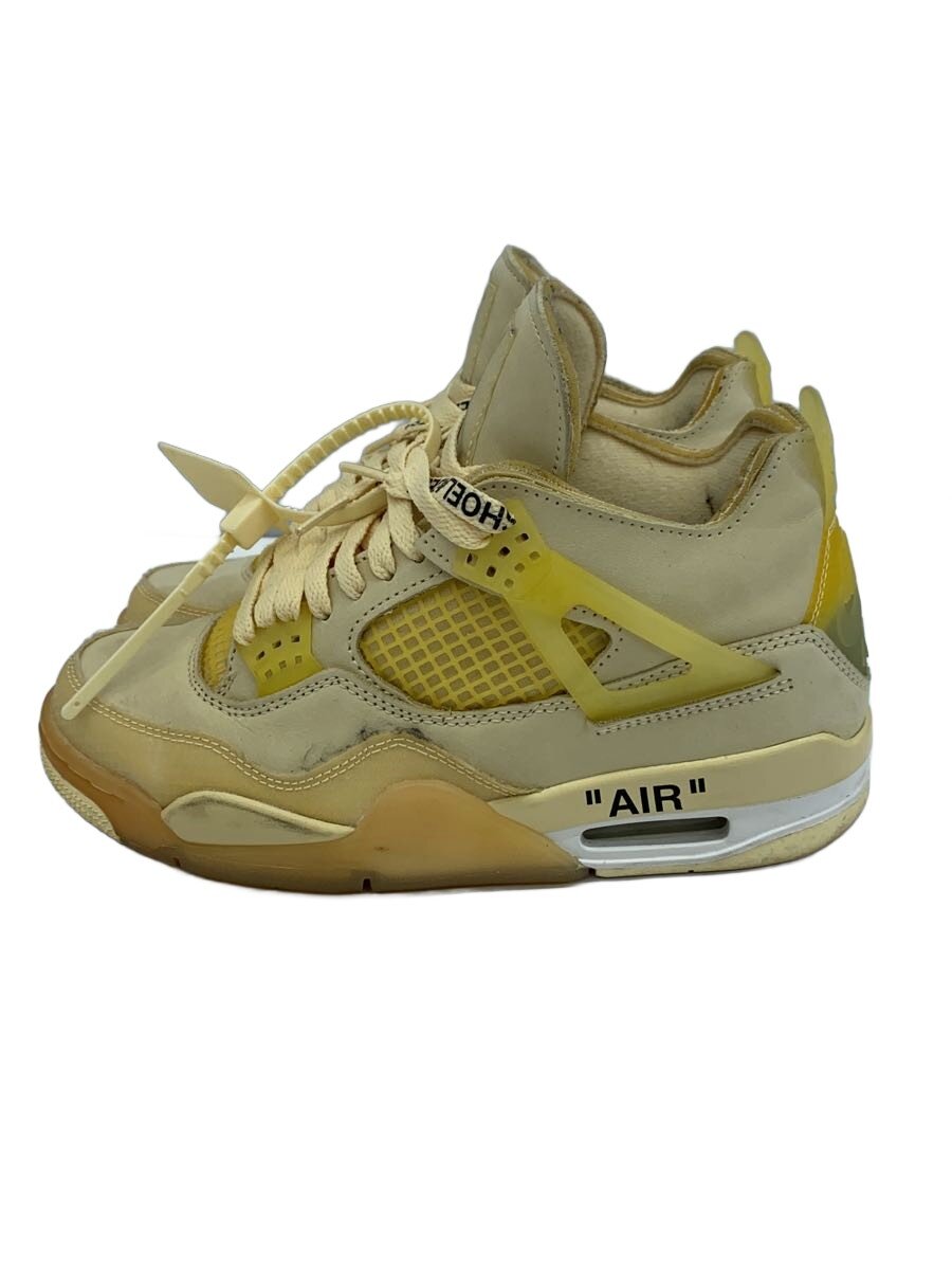 【中古】NIKE◆AIR JORDAN 4 RETRO SP_エアジョーダン 4 レトロ SP/23.5珊/IVO【シューズ】