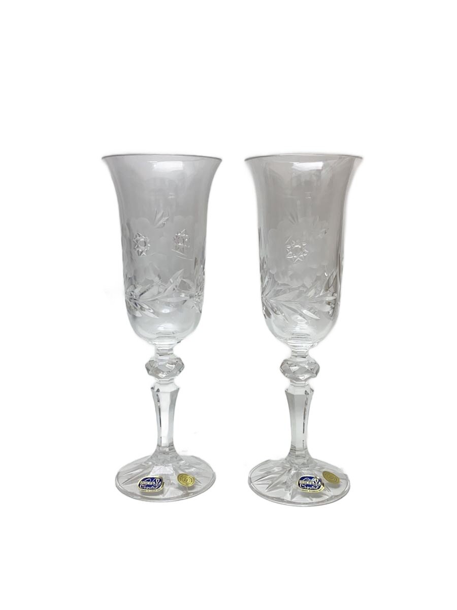 【中古】BOHEMIA Cristal◆グラス/2点セット/CLR【キッチン用品】