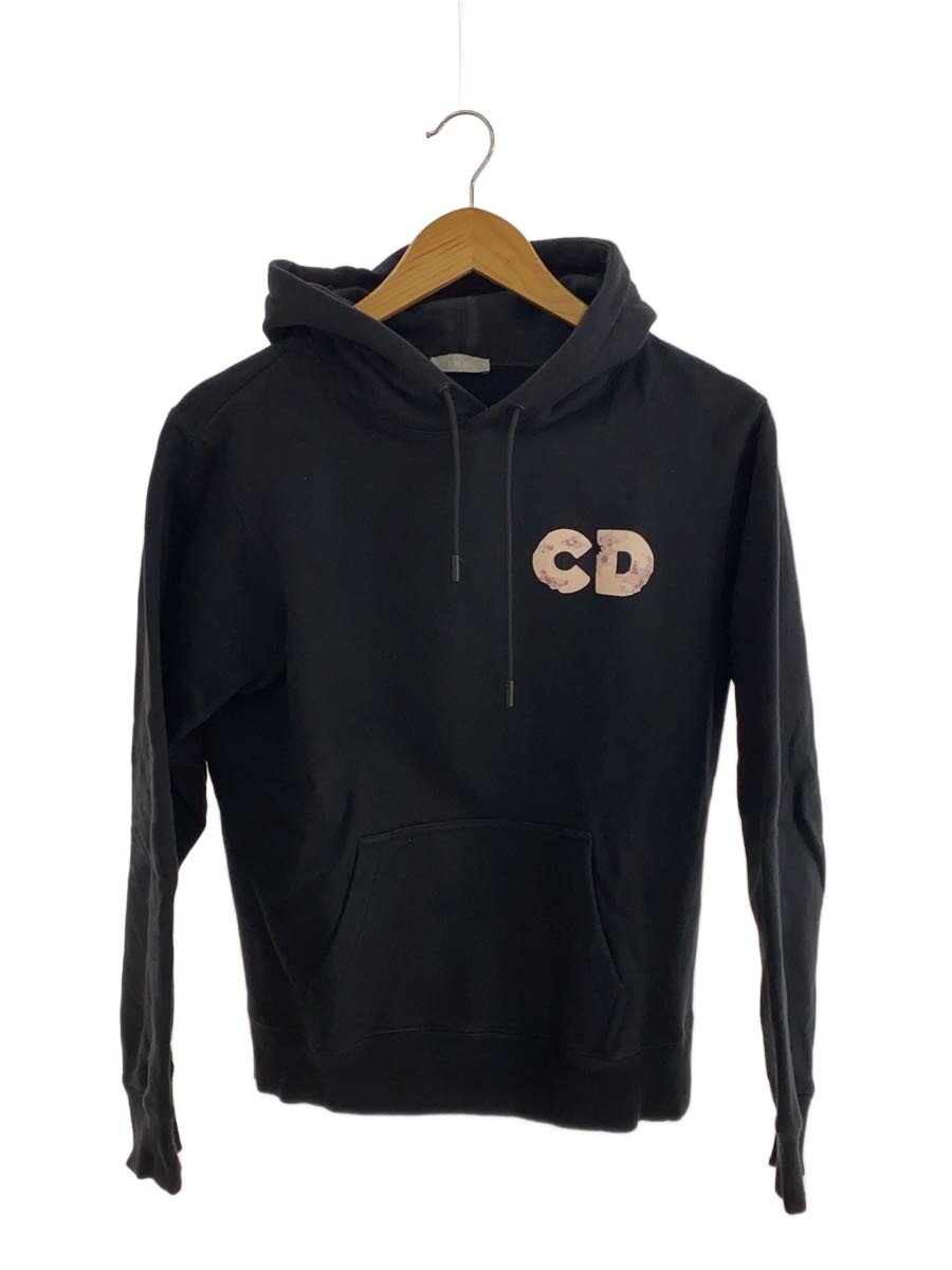 【中古】Dior HOMME◆×ダニエル・アーシャム/20SS/パーカー/XS/綿織物/BLK/023J605A0531//【メンズウェア】
