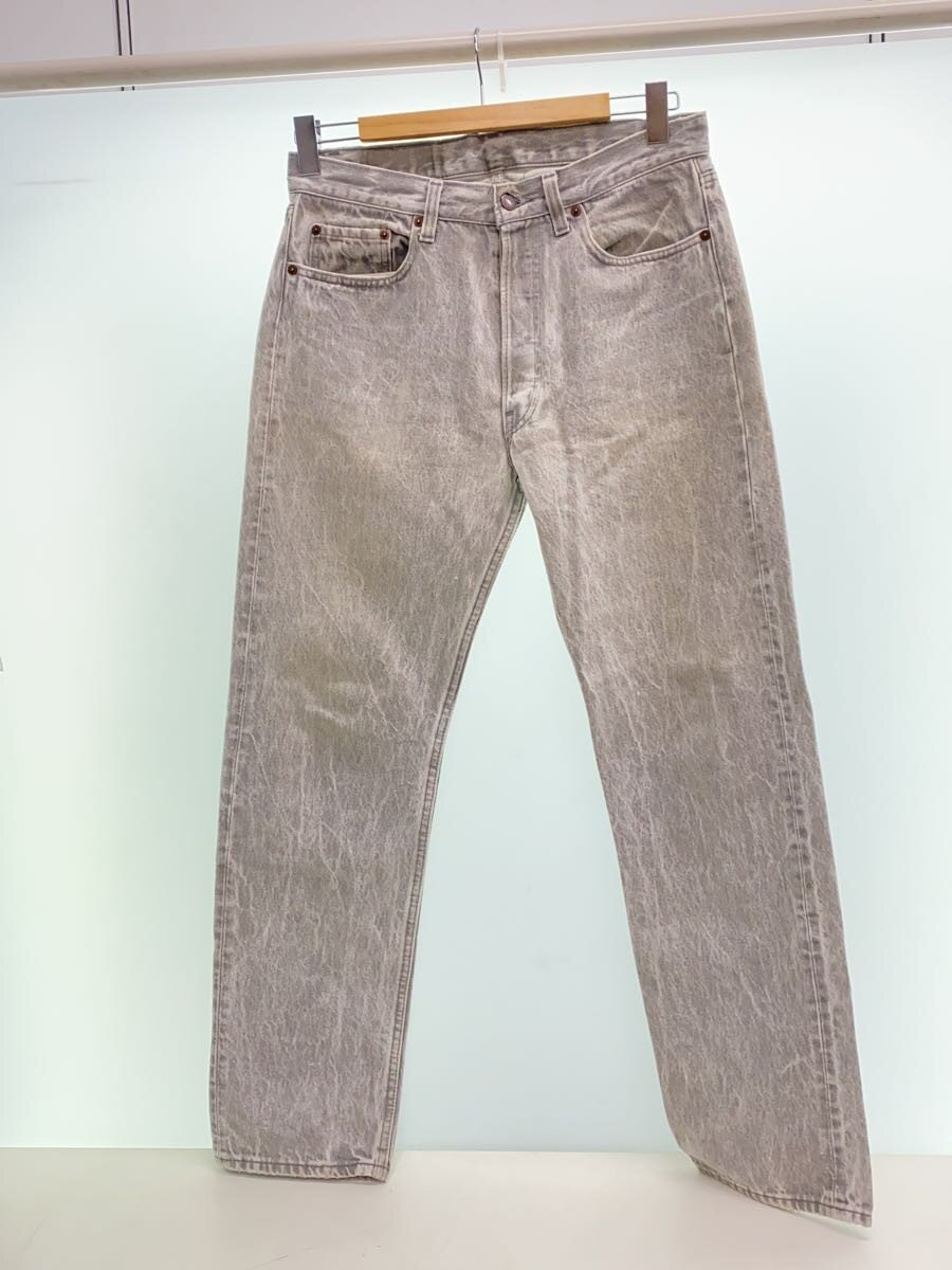 【中古】Levi’s◆引っ切りないズボン下/33/綿織物/GRY/501 0661【メンズウェア】